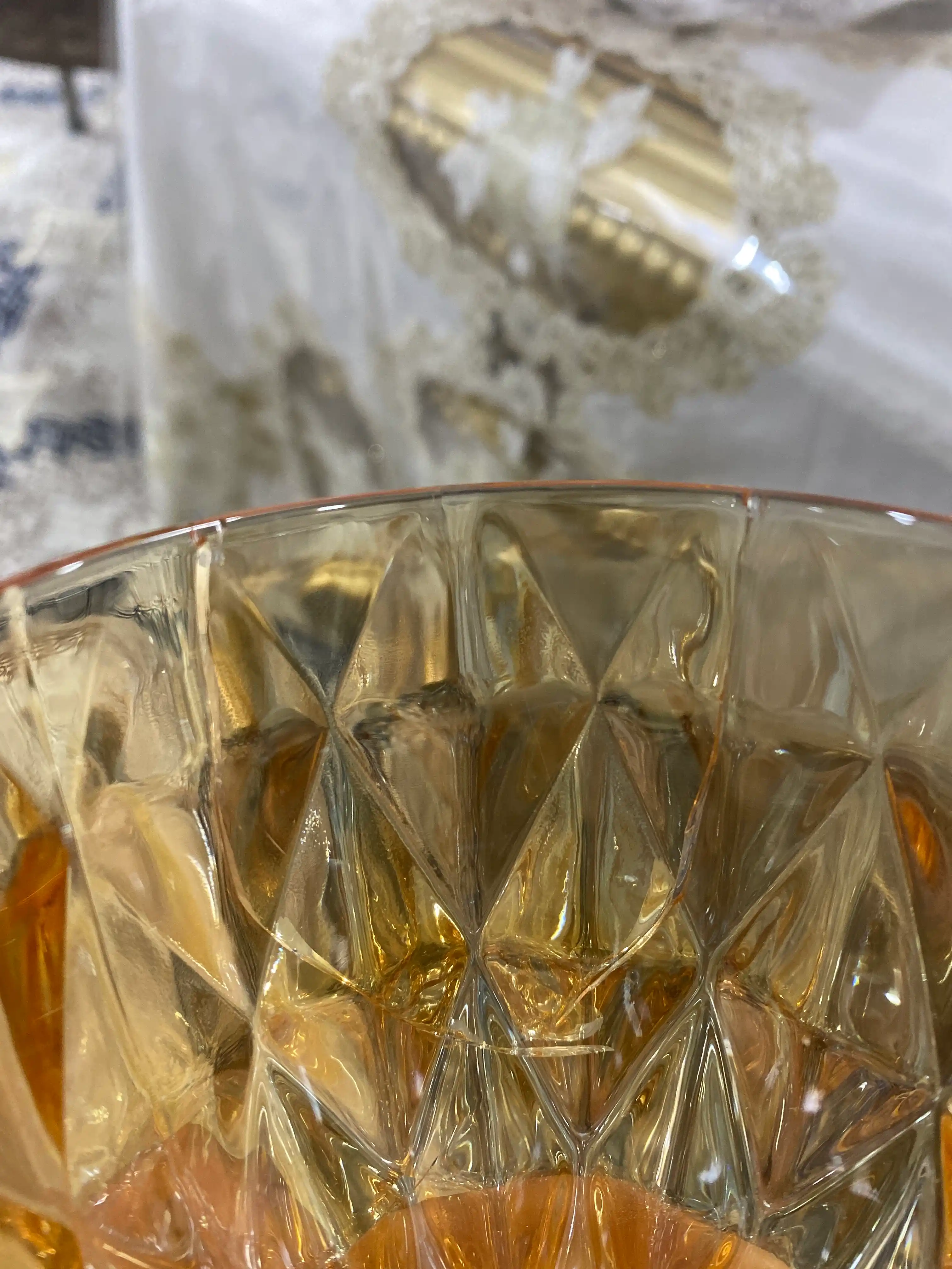 Fujerlar, bakal, rangli shisha stakanlar, fujer ichimliklar uchun, issiqga chidamli, 6 dona