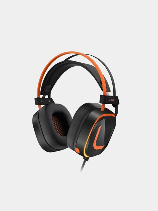 Игровые наушники V10 MORADI с подсветкой - 