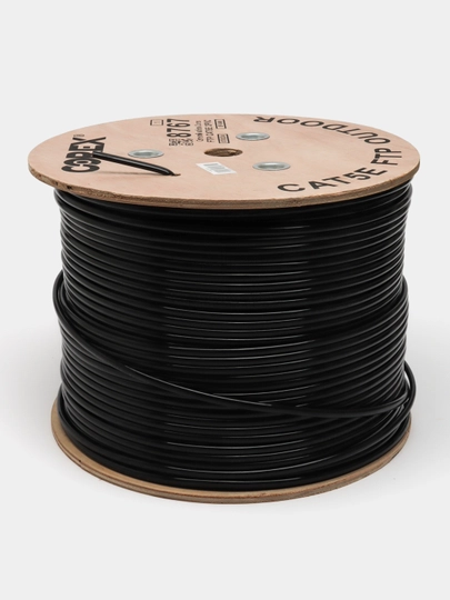 Lan kabeli Corex FTP CAT5 tashqi 2 PVC, 305 m, BOX bilan