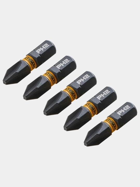 Набор бит DeWALT FLEXTORQ PH2 х 25 мм, 5 шт DT7994T-QZ
