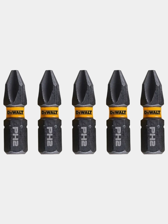 Набор бит DeWALT FLEXTORQ PH2 х 25 мм, 5 шт DT7994T-QZ