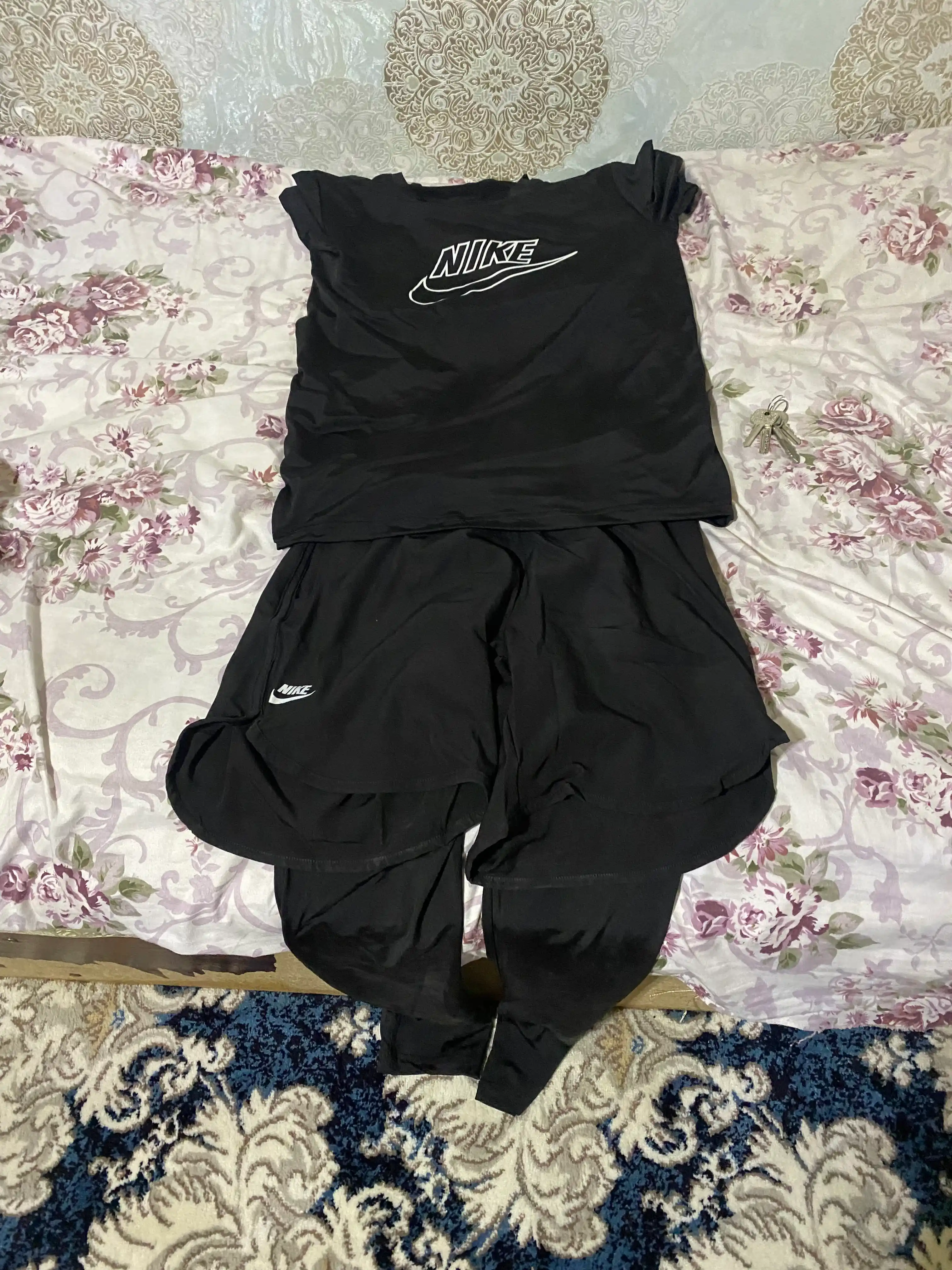 Erkaklar sport kiyimi, 3 tasi 1 da, 46-56 o'Ichamlar, S-XXXL malomerka, futbolka+shortik