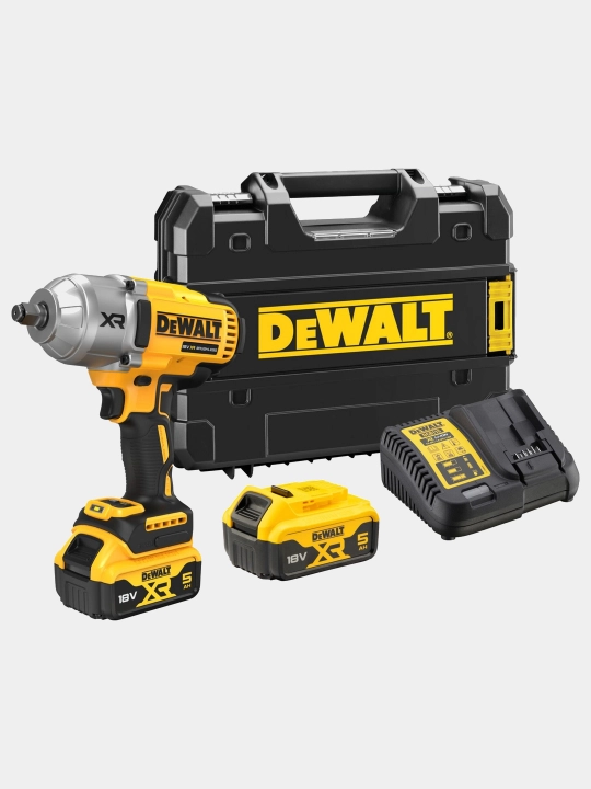 Аккумуляторный ударный гайковерт бесщеточный DeWALT DCF900P2T-QW