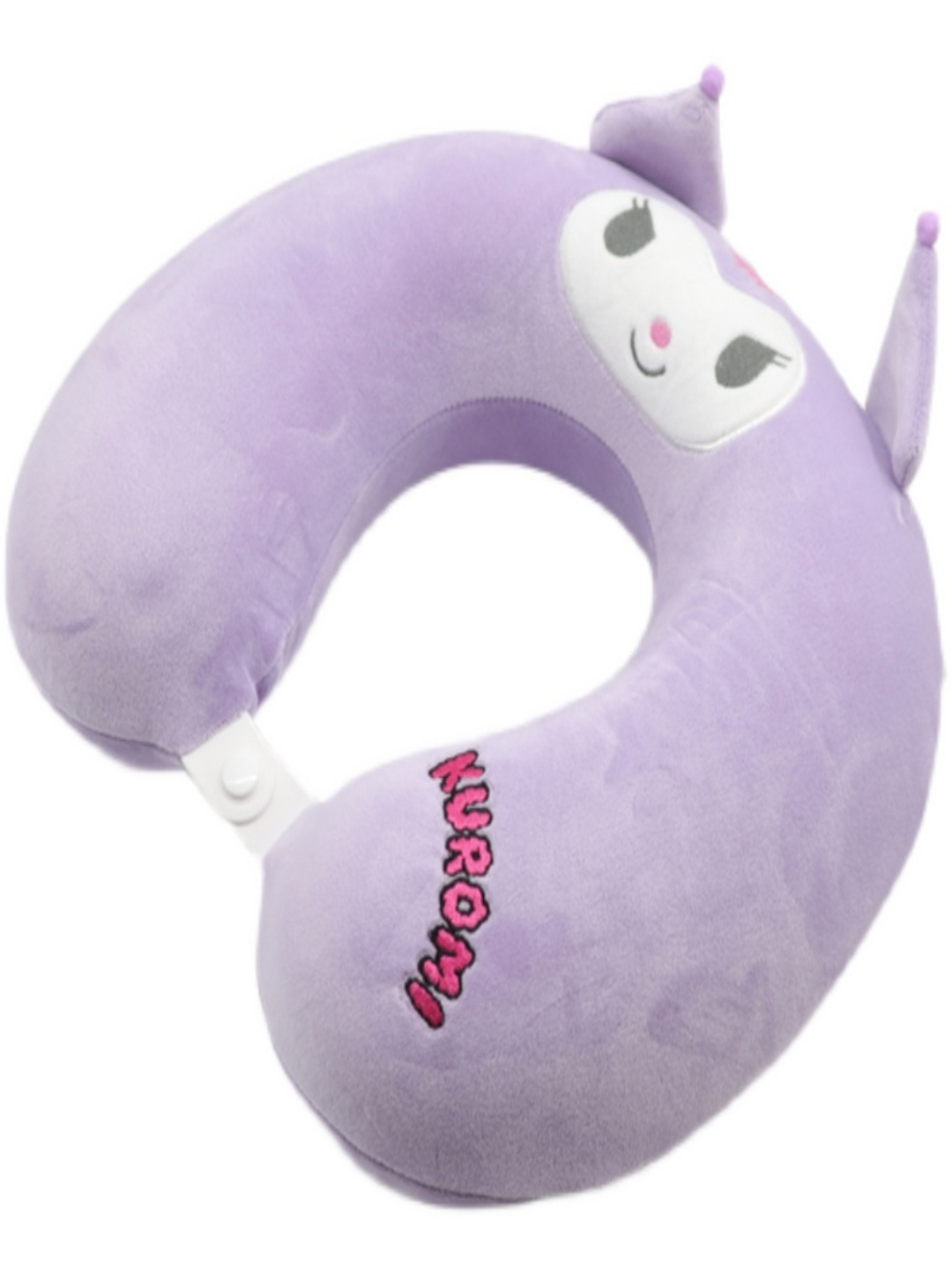 MINISO, U-образная подушка для шеи из серии Kuromi, фиолетовая - 