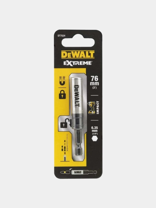 Магнитный держатель бит DeWALT "IMPACT FlexTorq", 76 мм, DT7524-QZ - 