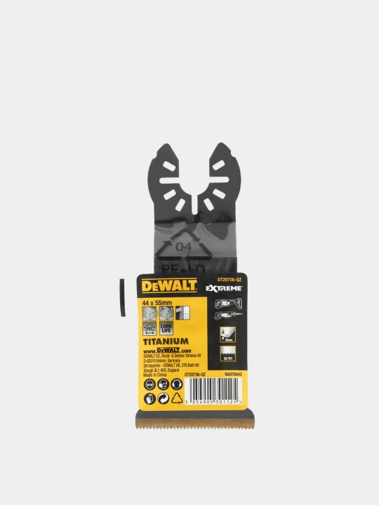 Насадка для многофункционального инструмента DeWALT, 44 * 55 мм, DT20736-QZ