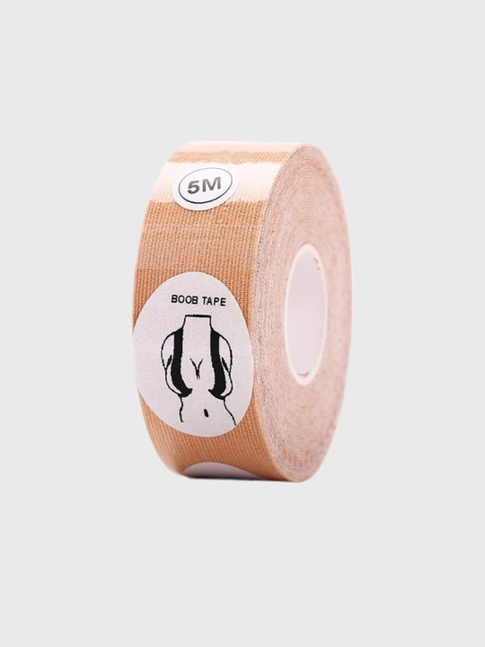 Tape tasma, ko‘krakni tortish uchun skotch, elastik, 5 m, Kinezio teyp - 