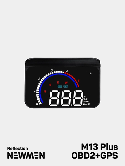 Bort kompyuteri WiiYii NEWMEN HUD OBD2 GPS, tezlik o'lchagich, harorat sensori - 