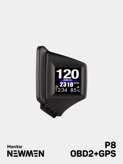 Bort kompyuteri WiiYii NEWMEN HUD OBD2 GPS, tezlik o'lchagich, harorat sensori - 