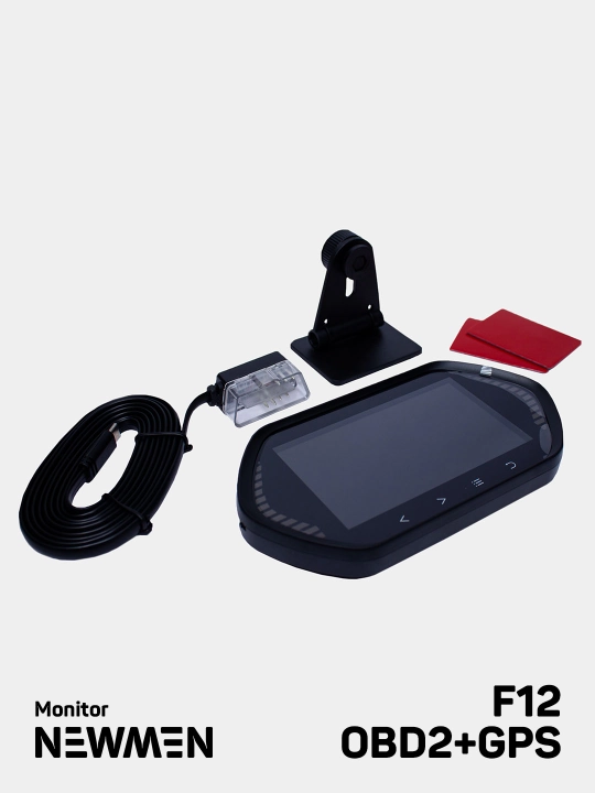 Bort kompyuteri WiiYii NEWMEN HUD OBD2 GPS, tezlik o'lchagich, harorat sensori