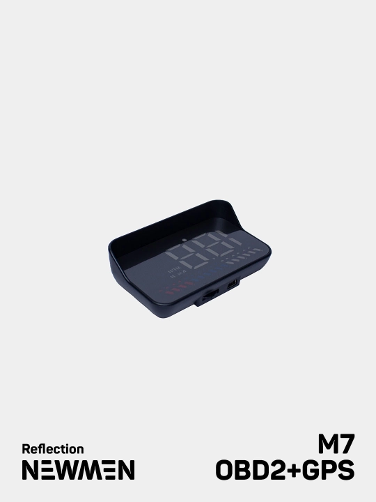 Bort kompyuteri WiiYii NEWMEN HUD OBD2 GPS, tezlik o'lchagich, harorat sensori