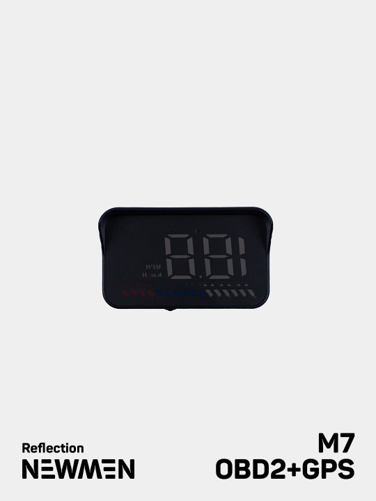 Bort kompyuteri WiiYii NEWMEN HUD OBD2 GPS, tezlik o'lchagich, harorat sensori
