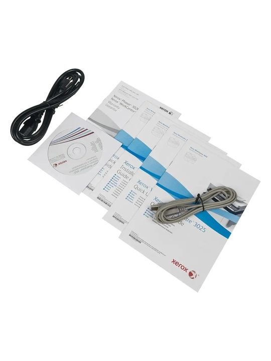 МФУ 3 в 1, лазерный принтер, сканер, ксерокопия, Xerox MFP A4 WC 3025BI Wi-Fi 3025VBI