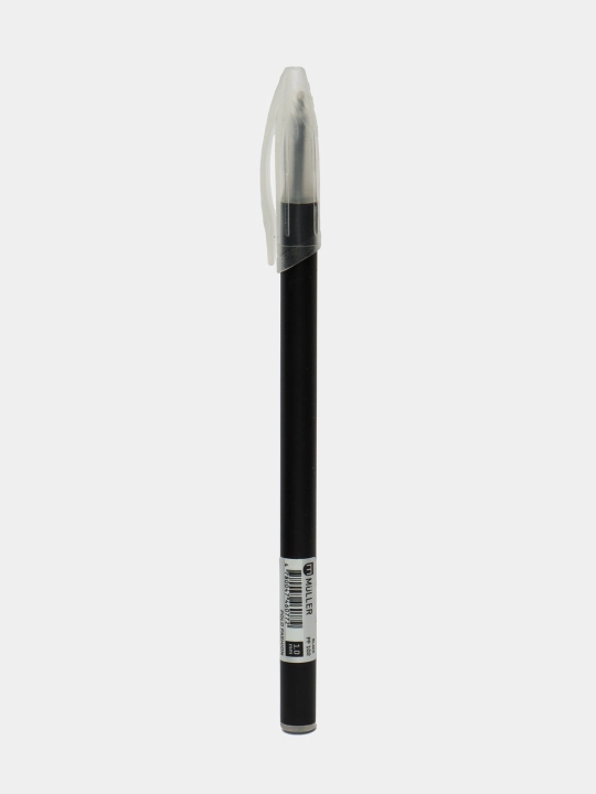 Sharikli ruchka Muller Polo fashion, 1 mm, qora, 5 dona