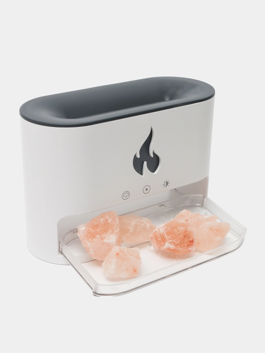 Увлажнитель воздуха Aroma Diffuser с дизайном в виде имитации пламени