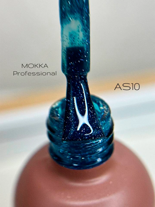 GALAXY MOKKA tirnoqlar uchun yorug‘lik qaytaruvchi gel-lak, 8 ml