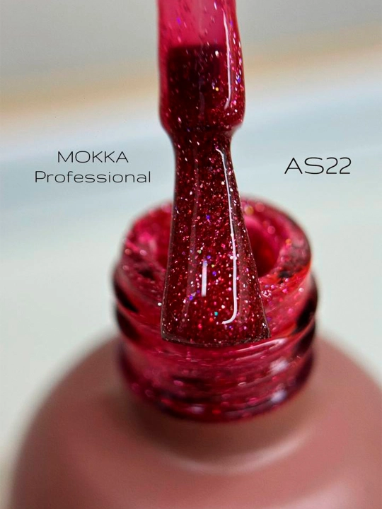 GALAXY MOKKA tirnoqlar uchun yorug‘lik qaytaruvchi gel-lak, 8 ml