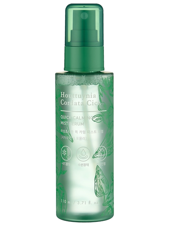 Успокаивающая сыворотка-мист Houttuynia Cordata Cica Quick Calming Mist Serum, 110 мл