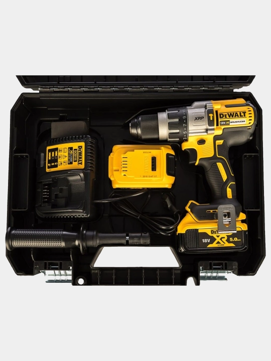 Simsiz cho'tkasiz zarbali matkap-haydovchi DeWALT 18V XR BLDC DCD996P2-QW