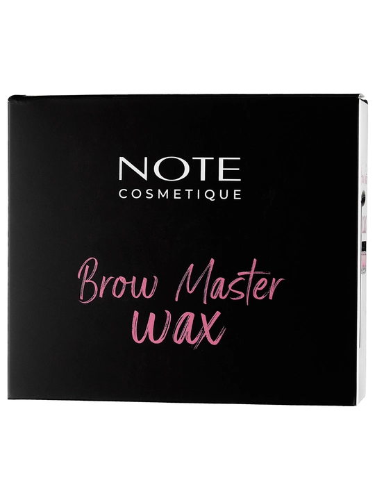 NOTE Eyebrow Master Wax 50 ml qosh mumi turmaklash, fiksatsiya va ozoda shakl uchun