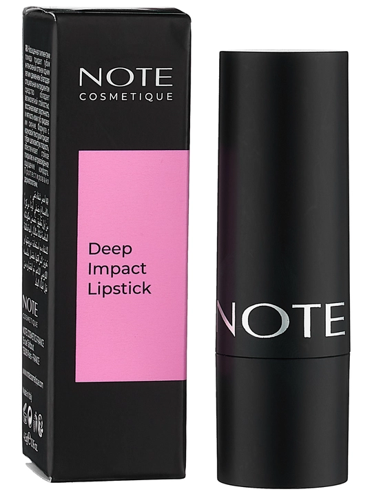 Lab bo'yog'i NOTE DEEP IMPACT LIPSTICK, 02, 03, 04, 06, 08 и 11, 4.5 gr