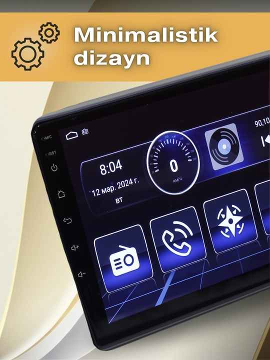 Android монитор 4/64Gb 2 кулера охлаждения, Spark, Nexia2, Nexia3, Cobalt, Gentra, Damas