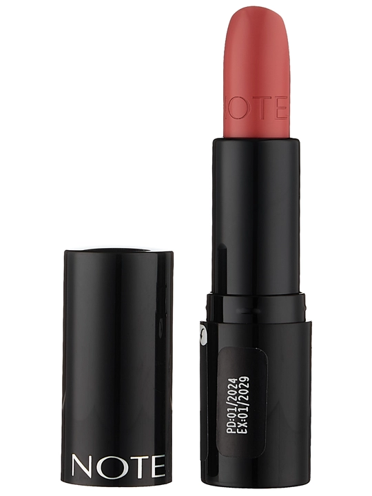 Note Flawless Lipstick 4,5 g lab bo‘yog‘i 01, 02 va 05 ranglar, makiyaj uchun