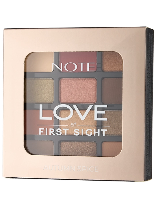 Note Love at First Sight Eyeshadow Palette 208 va 209 ko‘z soyasi paletkasi