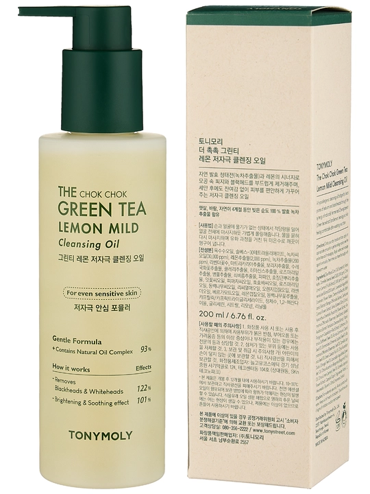 Gidrofil moy THE CHOK CHOK GREEN TEA LEMON MILD CLEANSING OIL, 200 ml