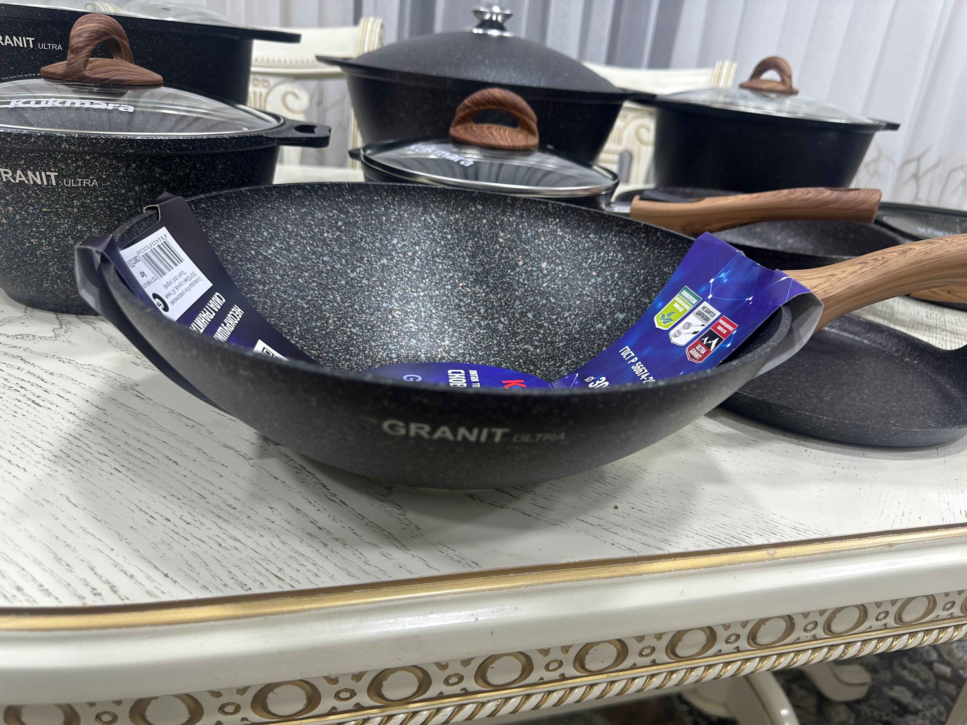 Wok tova Kukmara Granit Ultra 28 / 30 sm (Rang-Original)