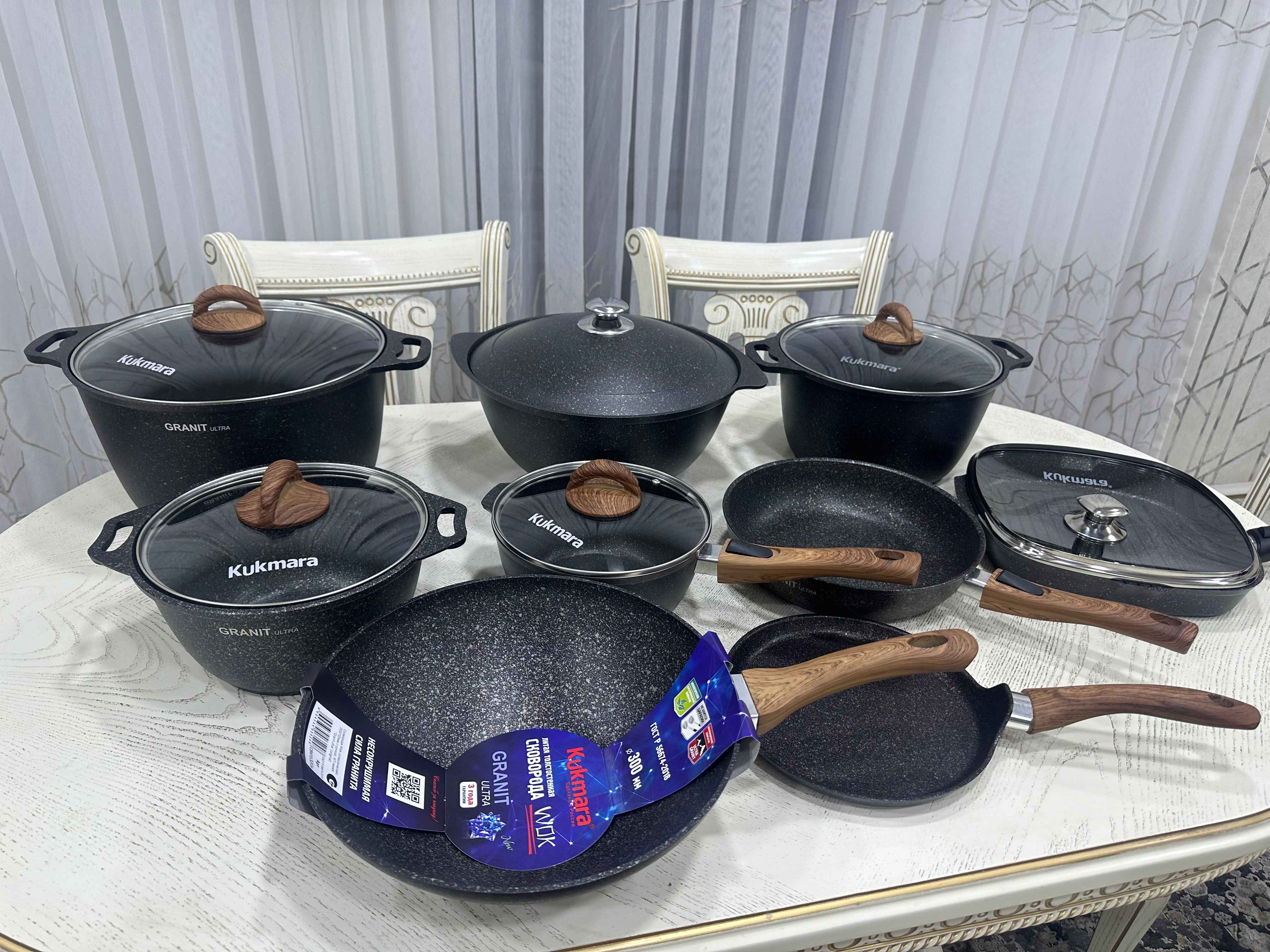 Wok tova Kukmara Granit Ultra 28 / 30 sm (Rang-Original)