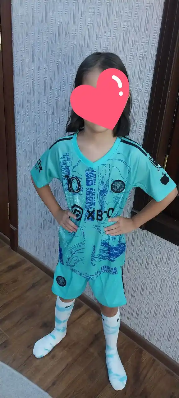 Футбольная форма футболистов Ronaldo, Messi, Mbappe, Salah, Haaland