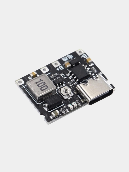 Himoya, zaryadlash va kuchlanishni oshirish moduliga ega LX-LCBST TypeC zaryadlash platasi - 
