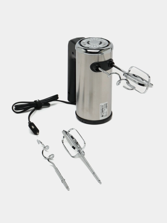 Elektr mikser qo'lda Sonifer SF-7021, 5 tezlik, 2 ta qoshimchalar to'plami