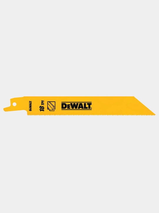 Набор полотен для сабельной пилы DeWALT 1.4 х 152 мм, 5 шт DT2348-QZ