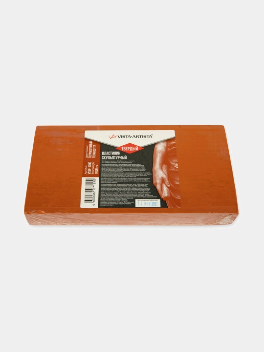 Plastilin haykaltaroshlik uchun Vista-Artista VSSP-1000 Studio №10 terakota, 1 kg - 