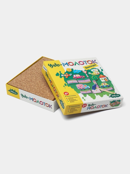 O'quv o'yini Step puzzle Transport Mo'jizaviy bolg'a, 76137