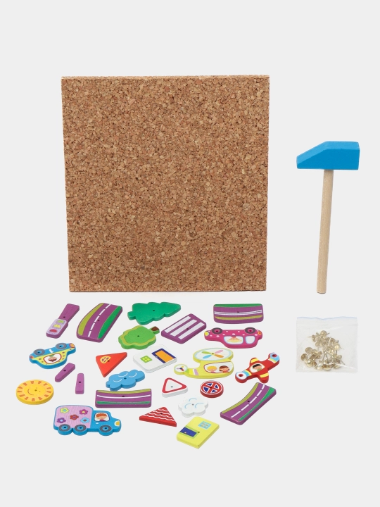 O'quv o'yini Step puzzle Transport Mo'jizaviy bolg'a, 76137