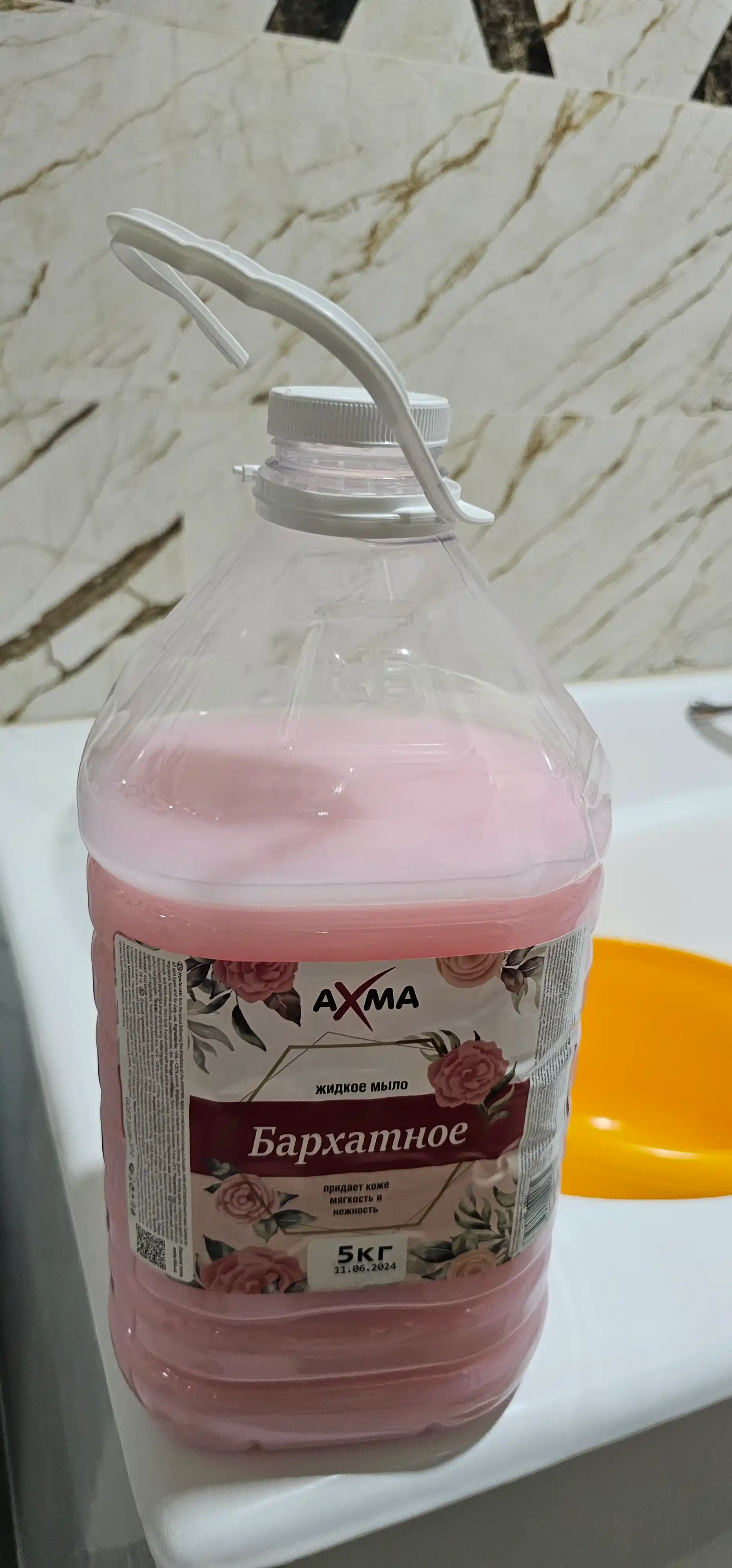 Suyuq sovun Axma, baxmal, 5 kg