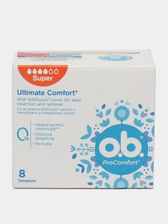 Tamponlar  O.B. ProComfort Super, 8 dona