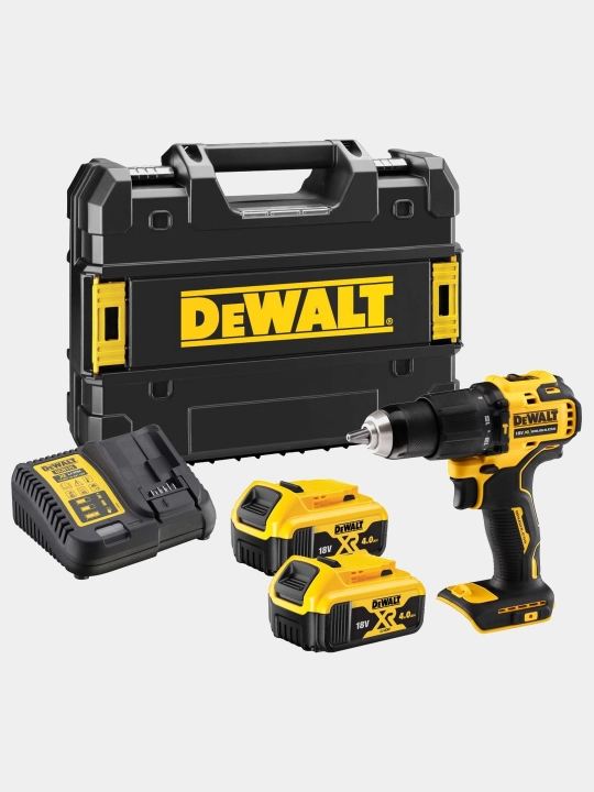 Simsiz cho'tkasiz zarbali matkap-haydovchi DeWALT 18V XR BLDC DCD709M2T-QW - 