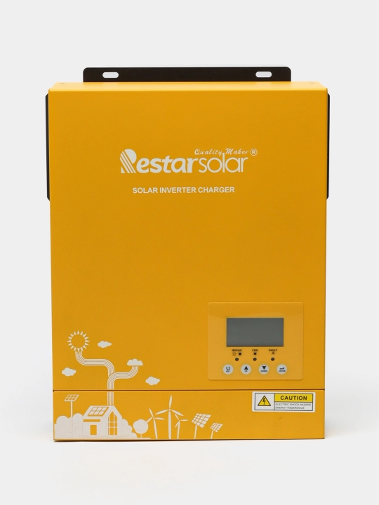 Инвертор RestarSolar RTHY-NM, для солнечнoй панели, 3.2KW/24A, 220V, OFFGRID, 50/60 Hz