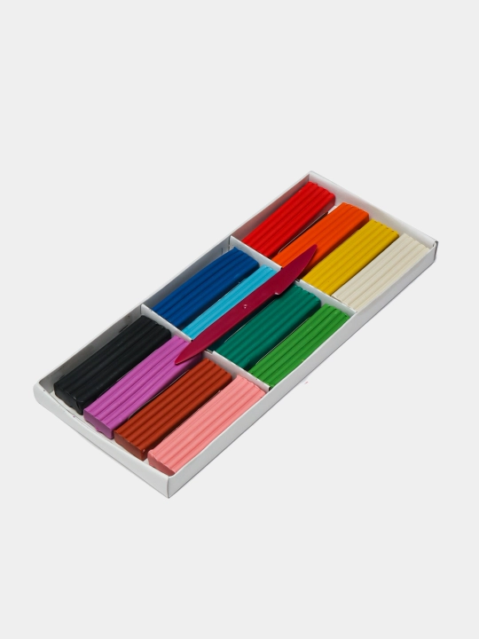 Plastilin "Ijod maktabi" 12 rang