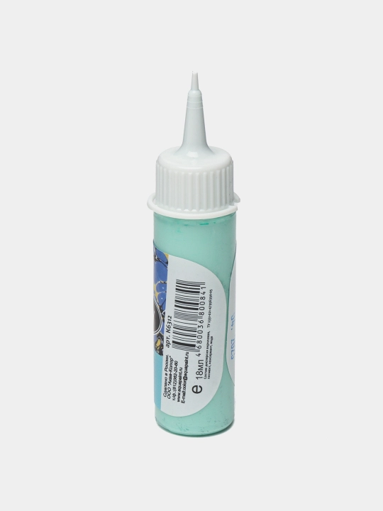 Bo'yoq Akva-kolor Эбру К6312, firuza rang, 18 ml