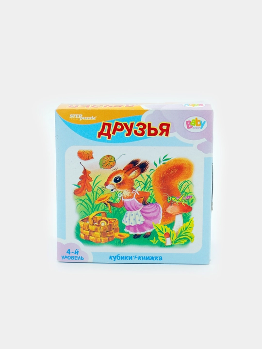 Rivojlantirish to'plami Step puzzle Do'stlar Baby Step