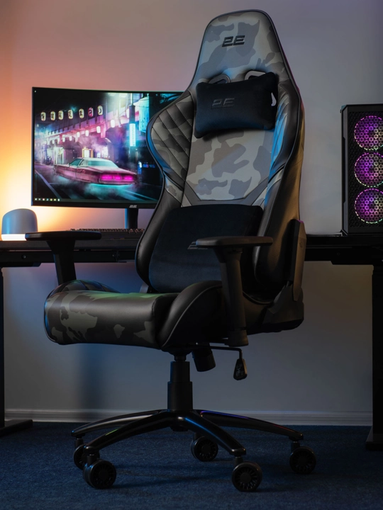 Игровое компьютерное кресло 2E Gaming HIBAGON II 2E-GC-HIB-BK
