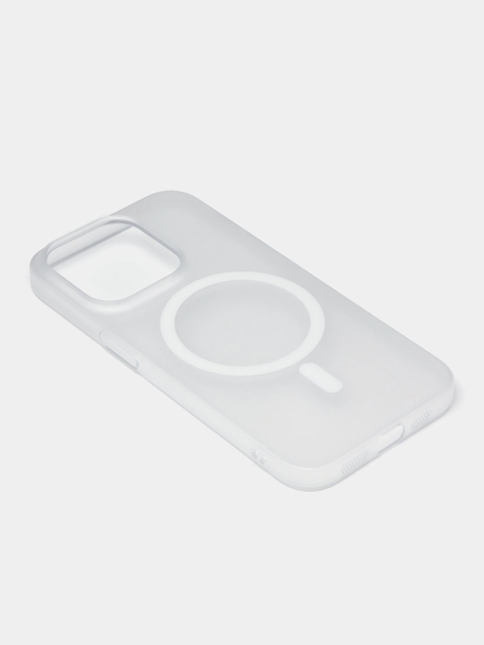 Матовый MagSafe чехол для iPhone 12, 13, 14, 15, 16 Pro, Pro Max