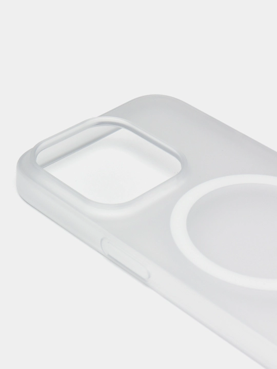 Матовый MagSafe чехол для iPhone 12, 13, 14, 15, 16 Pro, Pro Max