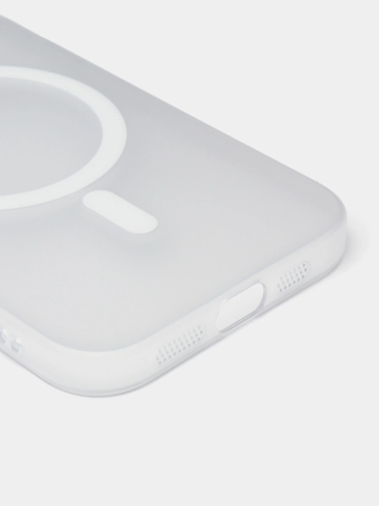 Матовый MagSafe чехол для iPhone 12, 13, 14, 15, 16 Pro, Pro Max