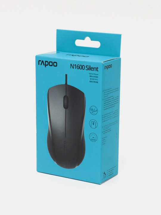 Мышь USB Rapoo N1600, черный